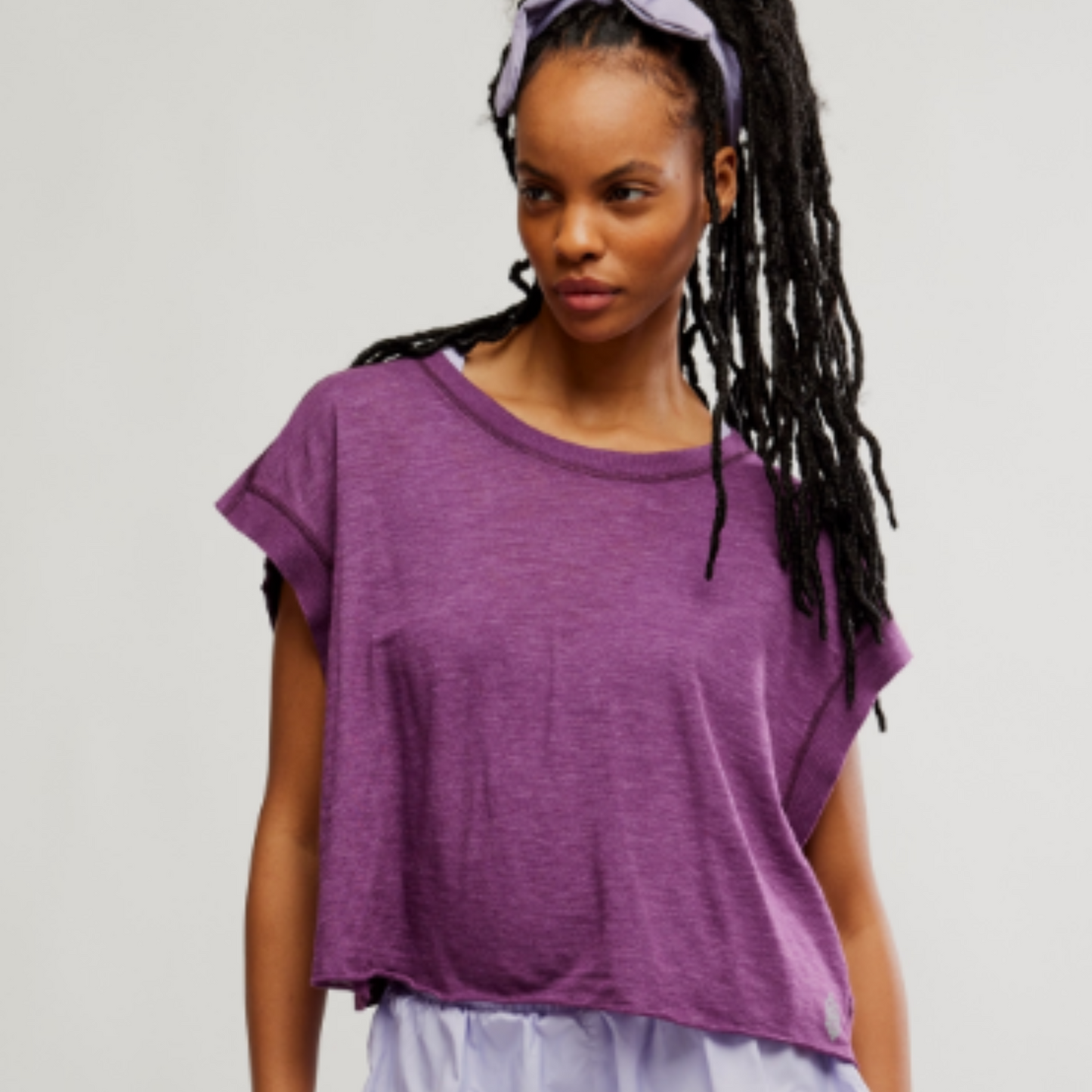 MY TIME TEE - BLACK CHERRY