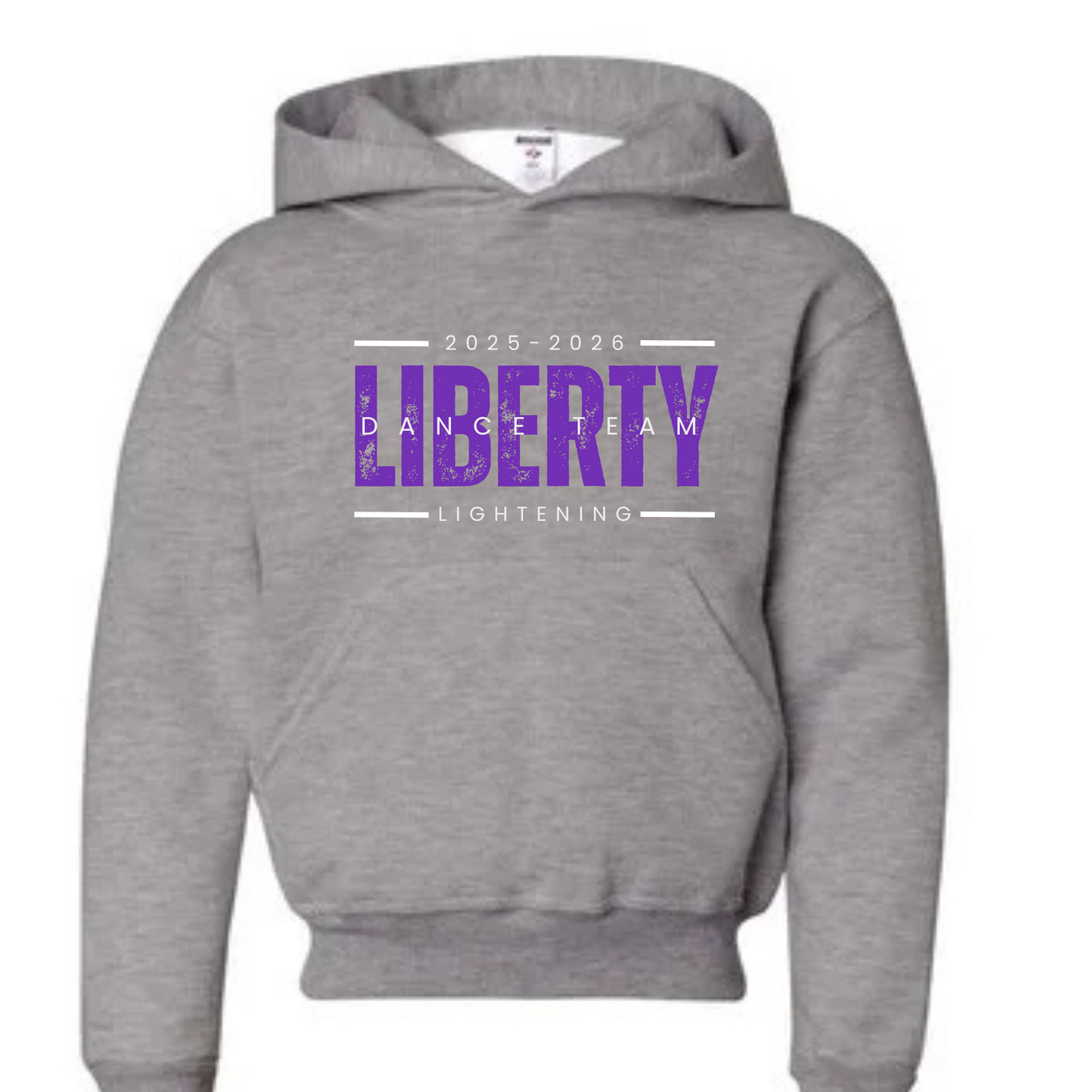 Jerzees Kids hoodie - grey (Copy)