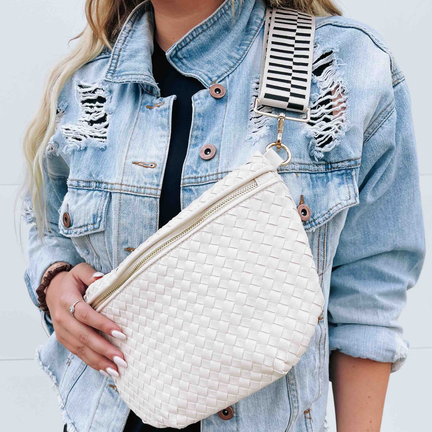 RESTOCKED! Westlyn Woven Bum Bag