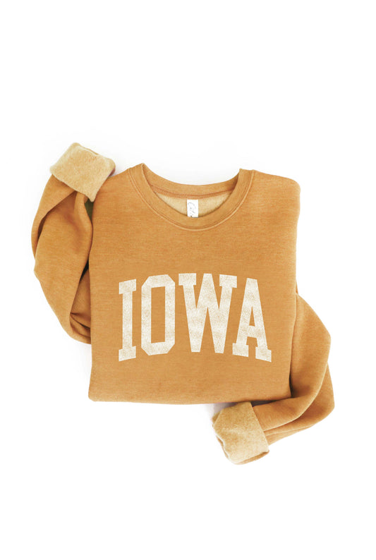 Iowa Sweatshirt - Mustard