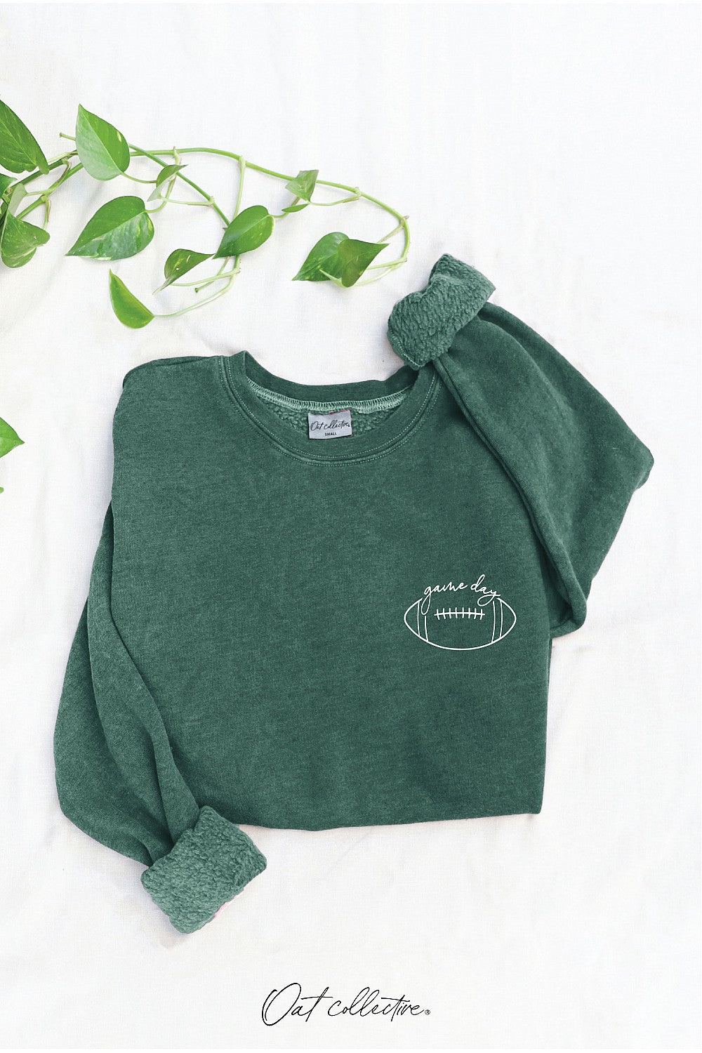 GAME DAY MINERAL GRAPHIC SWEATSHIRT - Dusty Forest