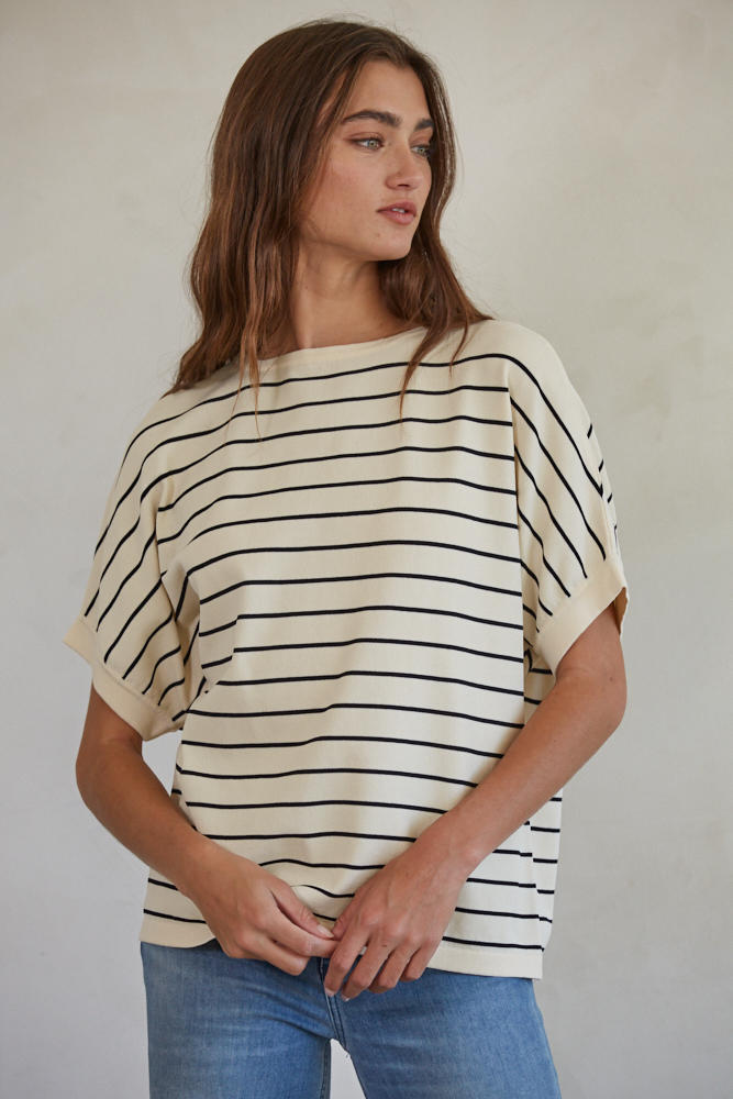 Francie Stripe Top