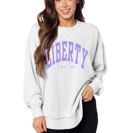 Chika D White Sweatshirt
