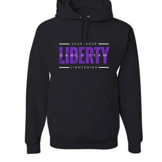 Jerzees Unisex Black Hoodie