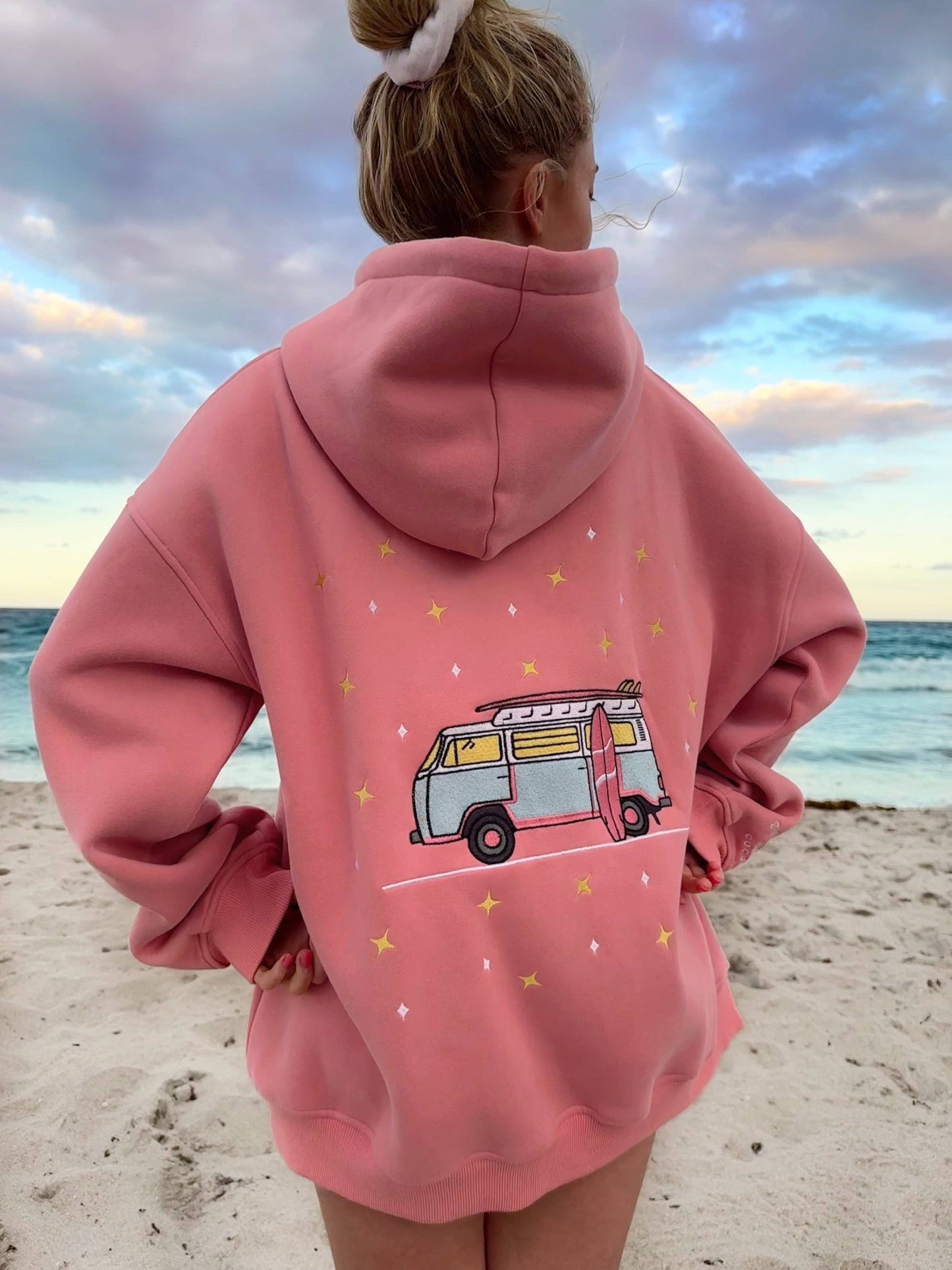 Embroider Van Star Hoodie